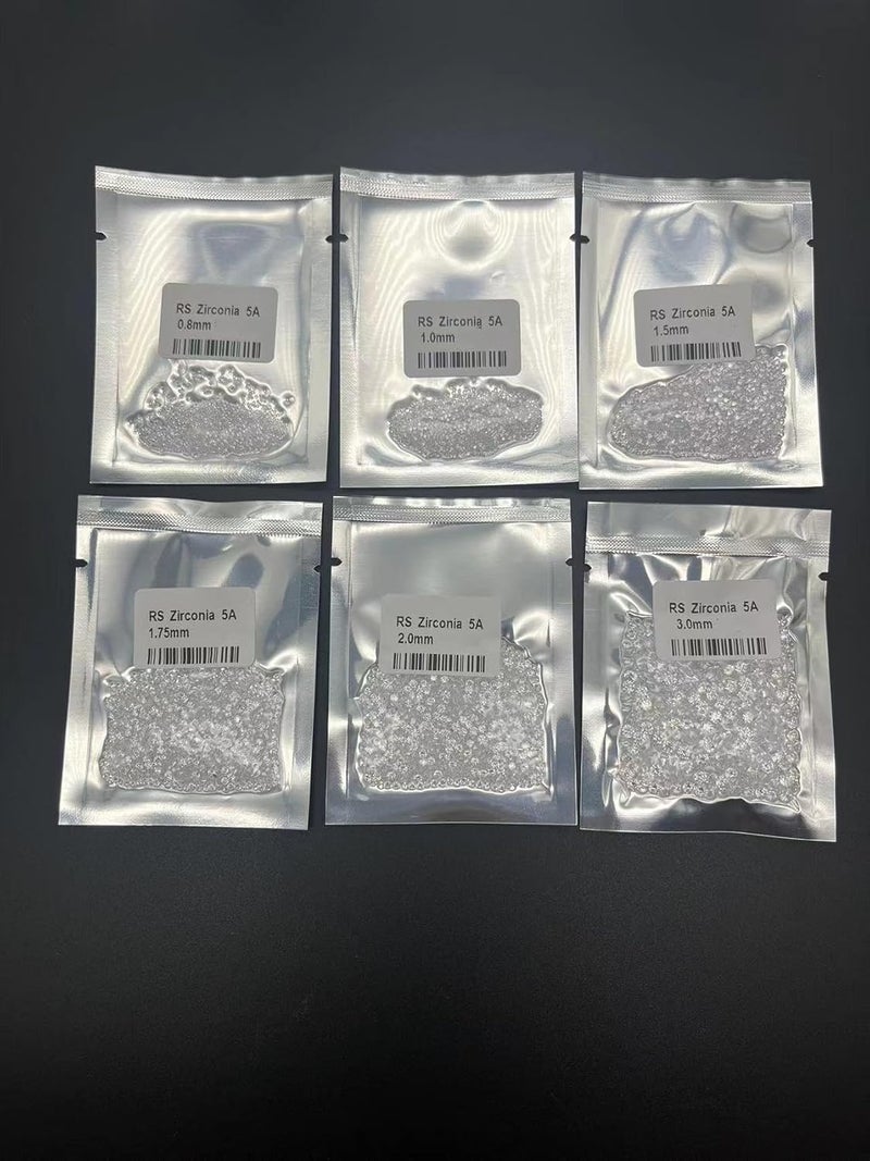 gepas 5A 500pcs Round Brilliant Cut 1-3mm Cubic Zirconia Loose Stones White Color CZ Zirconia Gemstone For Jewelry Making - Image 5